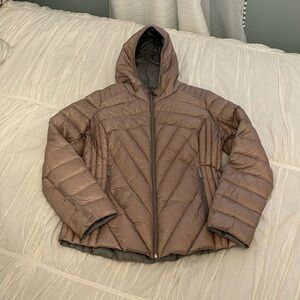 BCBG Ultra Light Weight Packable Down Jacket